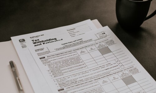 photo of tax forms for Gasparian Spivey Immigration