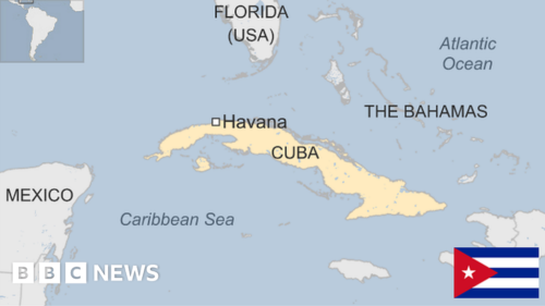 map of Cuba