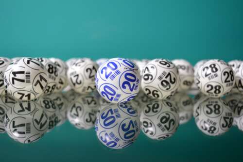 photo of lottery balls