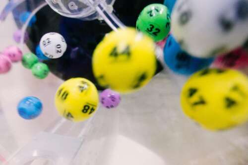 photo of lottery balls to accompany H-1B visa lottery story