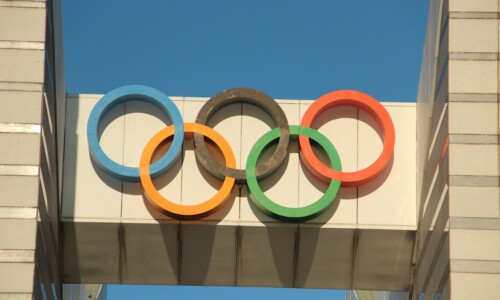 image of the olympic rings