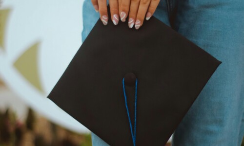 graduation cap photo